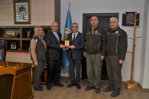 Antalya Orman Bölge Müdürü makamında ziyaret edildi