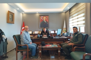 DERNEK TEMSİLCİLERİMİZDEN ÇANAKKALE ANAFARTALAR ORMAN İŞLETME MÜDÜRLÜĞÜNDEKİ GÖREVLİ MESLEKTAŞLARIMIZA ZİYARET