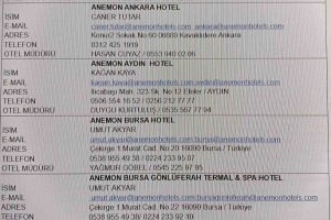 OMMD ORMAN MUHAFAZA MEMURLARI DERNEĞİ ÜYELERİMİZE MÜJDE: ANEMON OTEL ANLAŞMASI!