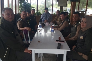 DERNEK TEMSİLCİLERİMİZDEN ÇANAKKALE ANAFARTALAR ORMAN İŞLETME MÜDÜRLÜĞÜNDEKİ GÖREVLİ MESLEKTAŞLARIMIZA ZİYARET