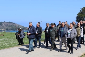 Hamsilos Tabiat Parkına Katılımcılar Eşliğinde Yürüyüş Gerçekleştirildi