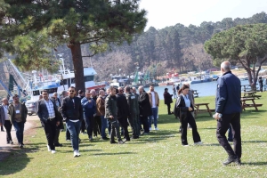 Hamsilos Tabiat Parkına Katılımcılar Eşliğinde Yürüyüş Gerçekleştirildi