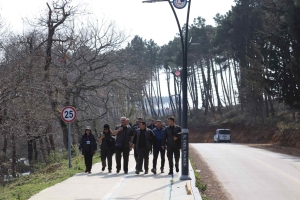 Hamsilos Tabiat Parkına Katılımcılar Eşliğinde Yürüyüş Gerçekleştirildi