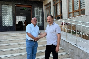 DERNEK BAŞKANIMIZ HIZ KESMEDEN MESLEKTAŞLARIMIZI ZİYARET ETMEYE DEVAM EDİYOR