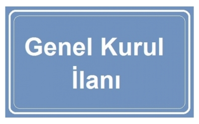 Genel kurul ilanı