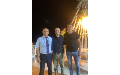 Derneğimiz Yönetimi, eski Dernek Genel Başkanı Yardımcısı meslektaşımız Muhammet AKYILDIZ ın oğlunun düğününe katıldı.