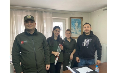 Dernek Temsilcilerimiz Çanakkale Orman İşletme Müdürlüğünde bayan meslektaşlarımızın kadınlar gününü kutladı
