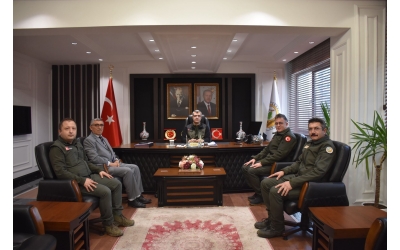 Bursa Orman Bölge Müdürü Sayın Erdal ŞAHAN Makamında Ziyaret Edildi