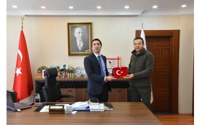 Develi Kaymakamı Sayın Selim ÇOMAKLI’ya Hayırlı Olsun Ziyaretinde Bulunduk. 