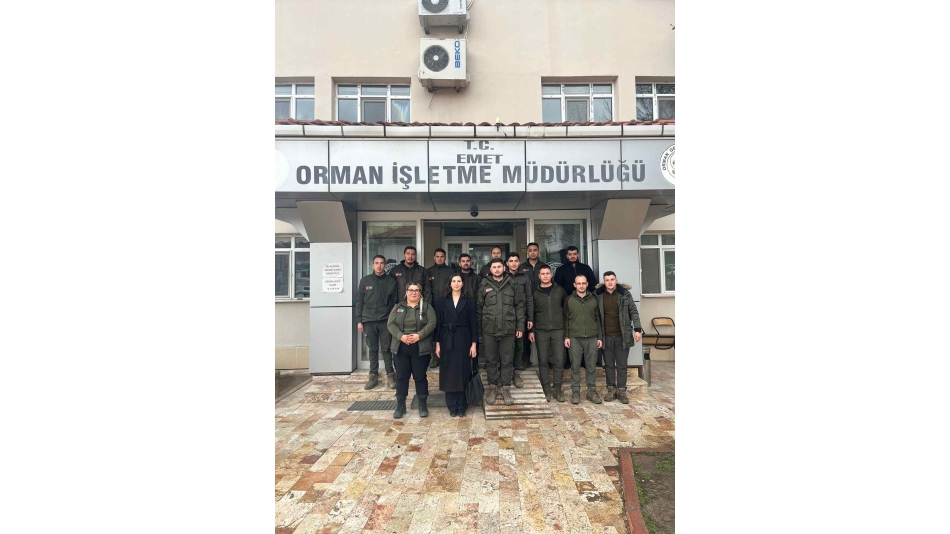 Dernek Avukatımız Nazlı ÖZÇANAK Emet Orman İşletme Müdürlüğü’deki Meslektaşlarımızla Bir Araya Geldi