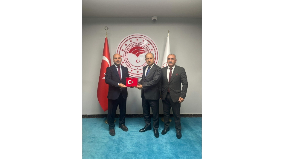 Tarım ve Orman Bakanlığı Bakan Yardımcısı Sayın Abdülkadir POLAT Ziyaret Edildi.