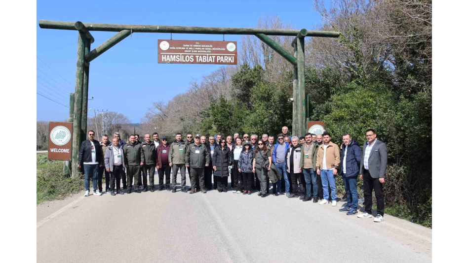 Hamsilos Tabiat Parkına Katılımcılar Eşliğinde Yürüyüş Gerçekleştirildi