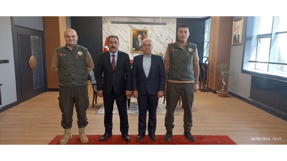 DERNEK YÖNETİMİMİZDEN ÇANAKKALE İL EMNİYET MÜDÜRÜNE ZİYARET