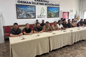 40 Yıllık Emek Orman Muhafaza Memuru Bilal KÖSE Emekli Oldu