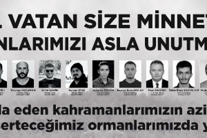 Orman Şehitleri Dualarla Yâd Edildi