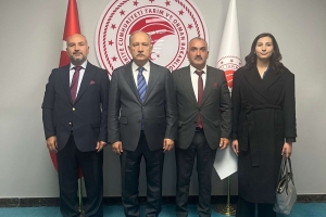 Tarım ve Orman Bakanlığı Bakan Yardımcısı Sayın Abdulkadir POLAT Ziyaret Edildi.