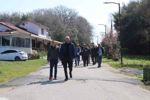 Hamsilos Tabiat Parkına Katılımcılar Eşliğinde Yürüyüş Gerçekleştirildi