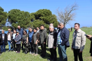 Hamsilos Tabiat Parkına Katılımcılar Eşliğinde Yürüyüş Gerçekleştirildi