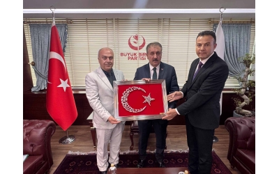 Orman Muhafaza Memurları Derneği Heyetinden Büyük Birlik Partisi Genel Başkanı Mustafa DESTİCİ'ye Ziyaret