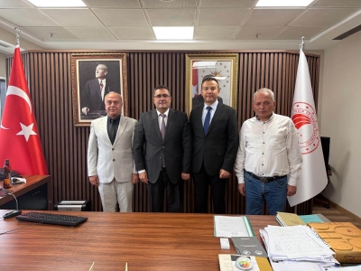 Orman Muhafaza Memurları Derneği Heyetinden Doğa Koruma ve Milli Parklar Genel Müdürlüğü Genel Müdür Yardımcısı Paşa Enver BAYSA'ya Ziyaret