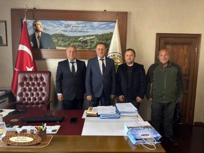 Orman Muhafaza Memurları Derneği Heyetinden Balıkesir Orman Bölge Müdürü Musa ŞEN'e Ziyaret