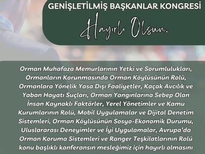 GENİŞLETİLMİŞ BAŞKANLAR KONGRESİ