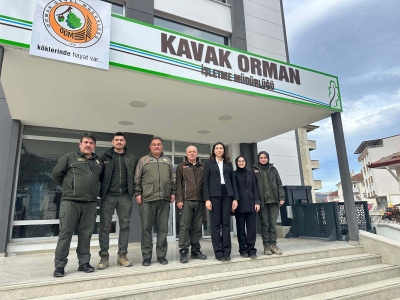 Kavak Orman İşletme Müdürlüğündeki Üyelerimiz Ziyaret Edildi 