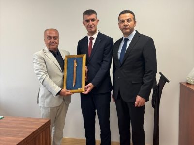 Orman Muhafaza Memurları Derneği Heyetinden DKMP Destek Hizmetleri Daire Başkanı Tuncay ALDANMAZ'a Ziyaret