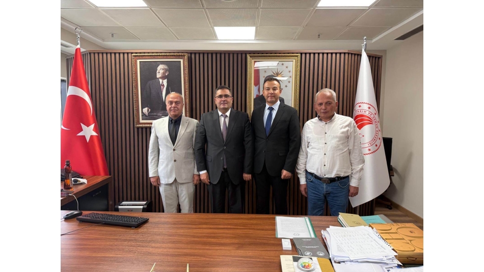 Orman Muhafaza Memurları Derneği Heyetinden Doğa Koruma ve Milli Parklar Genel Müdürlüğü Genel Müdür Yardımcısı Paşa Enver BAYSA'ya Ziyaret