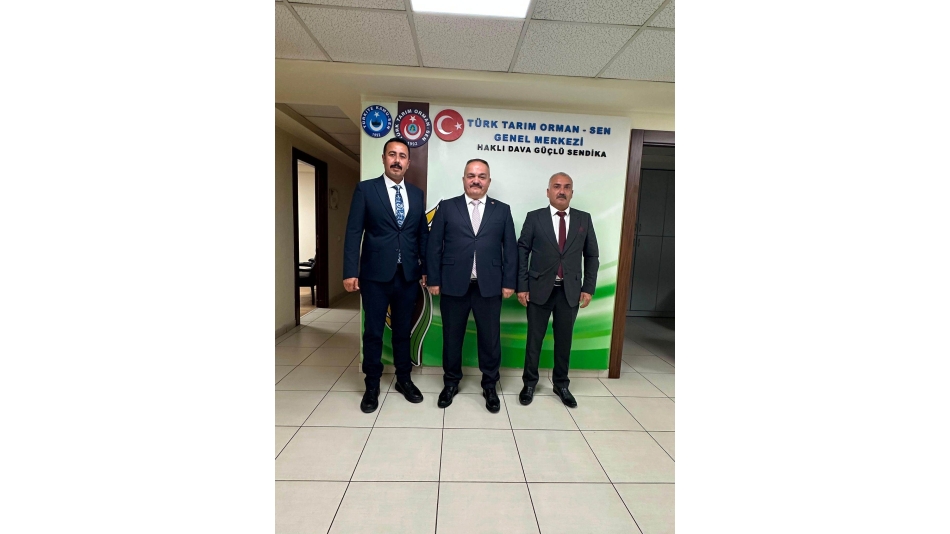 OMMD Heyeti Türk Tarım Orman-Sen Ziyareti 