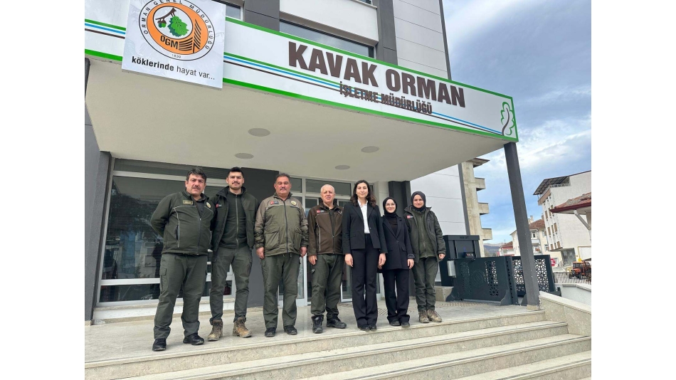 Kavak Orman İşletme Müdürlüğündeki Üyelerimiz Ziyaret Edildi 