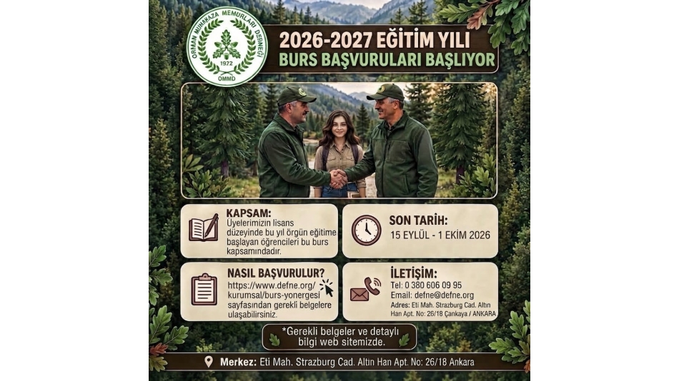 OMMD Burs Başvuruları Başlıyor 